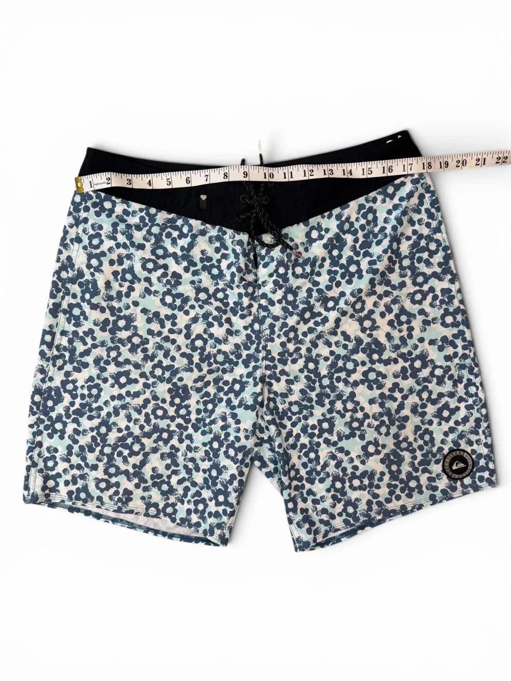 Quiksilver Highline Floral Board Shorts Men’s Size 34 Blue Surf Swim Trunks